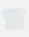 T-shirt Short sleeves Cotton Ecru