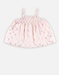 Roze bloes en denim short set