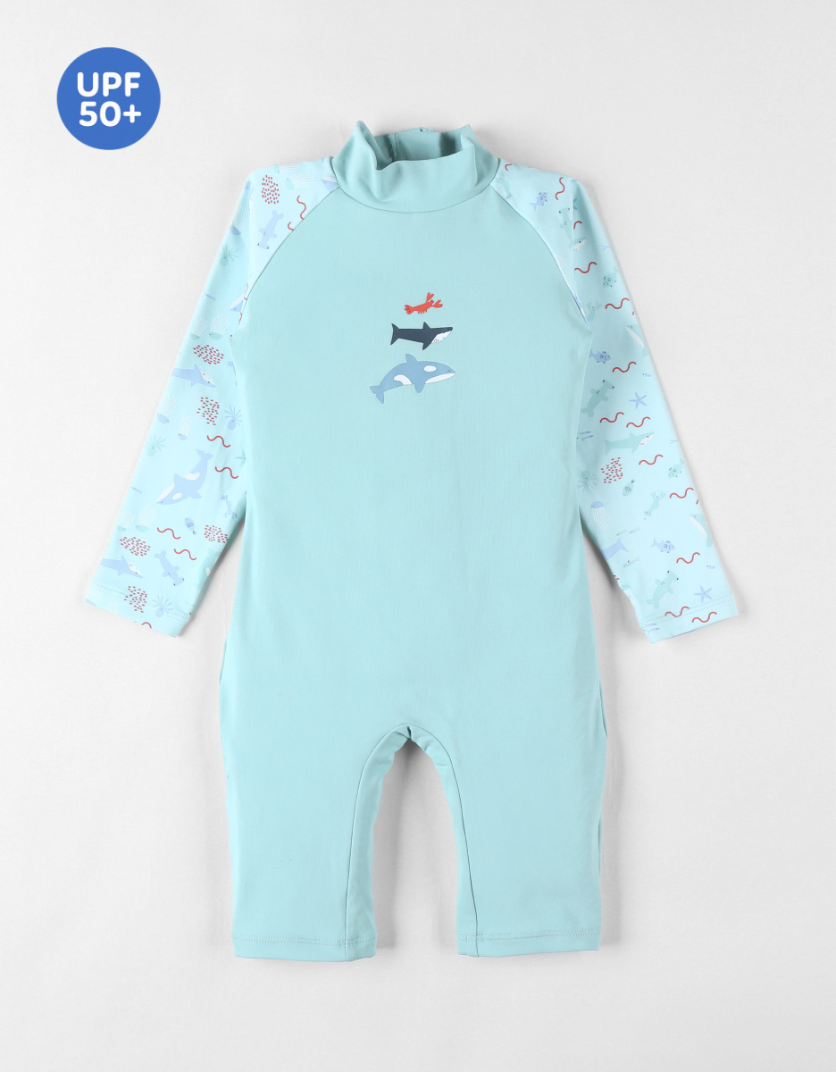 Anti-UV romper swimsuit