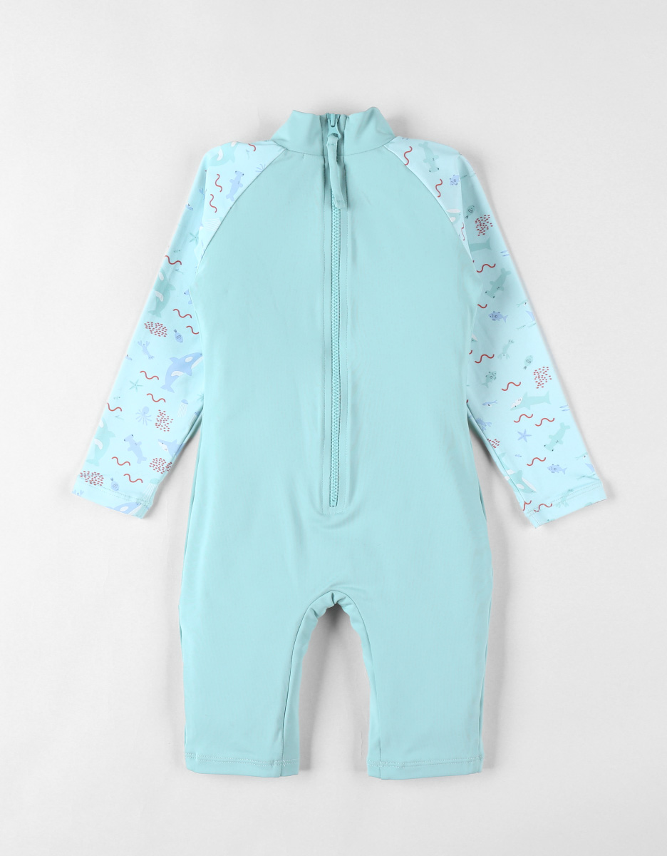 Anti-UV romper swimsuit