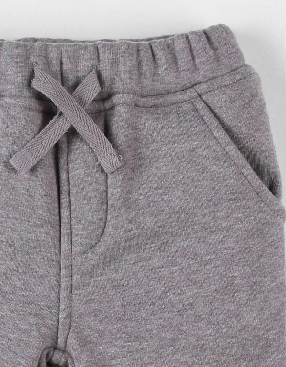 Joggingsbroek uit Sweatoloudoux, gemêleerd antraciet