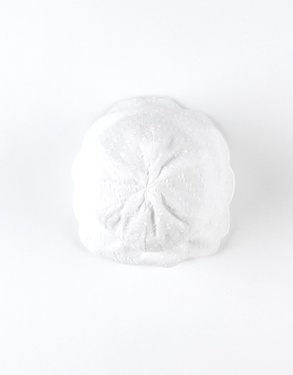 Cotton crepe bob hat, off-white