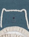 Chapka en tricot, bleu foncé