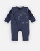 Jumpsuit with dinosaur, navy