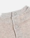 Set pull + jogging, beige/blanc