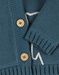 Knitted mantle, dark blue