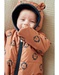 Pilot suit lion, caramel/navy blue