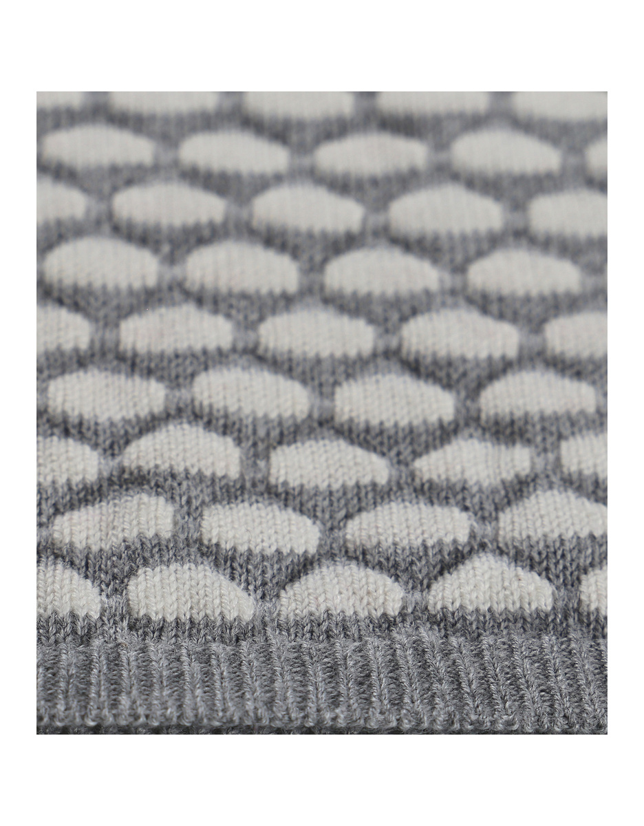 COCON ROBE TRICOT GRIS