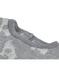 Knitted grey jacquard dress