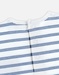 Katoenen t-shirt + short set, ecru/grijs