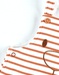 Set salopette, écru et caramel