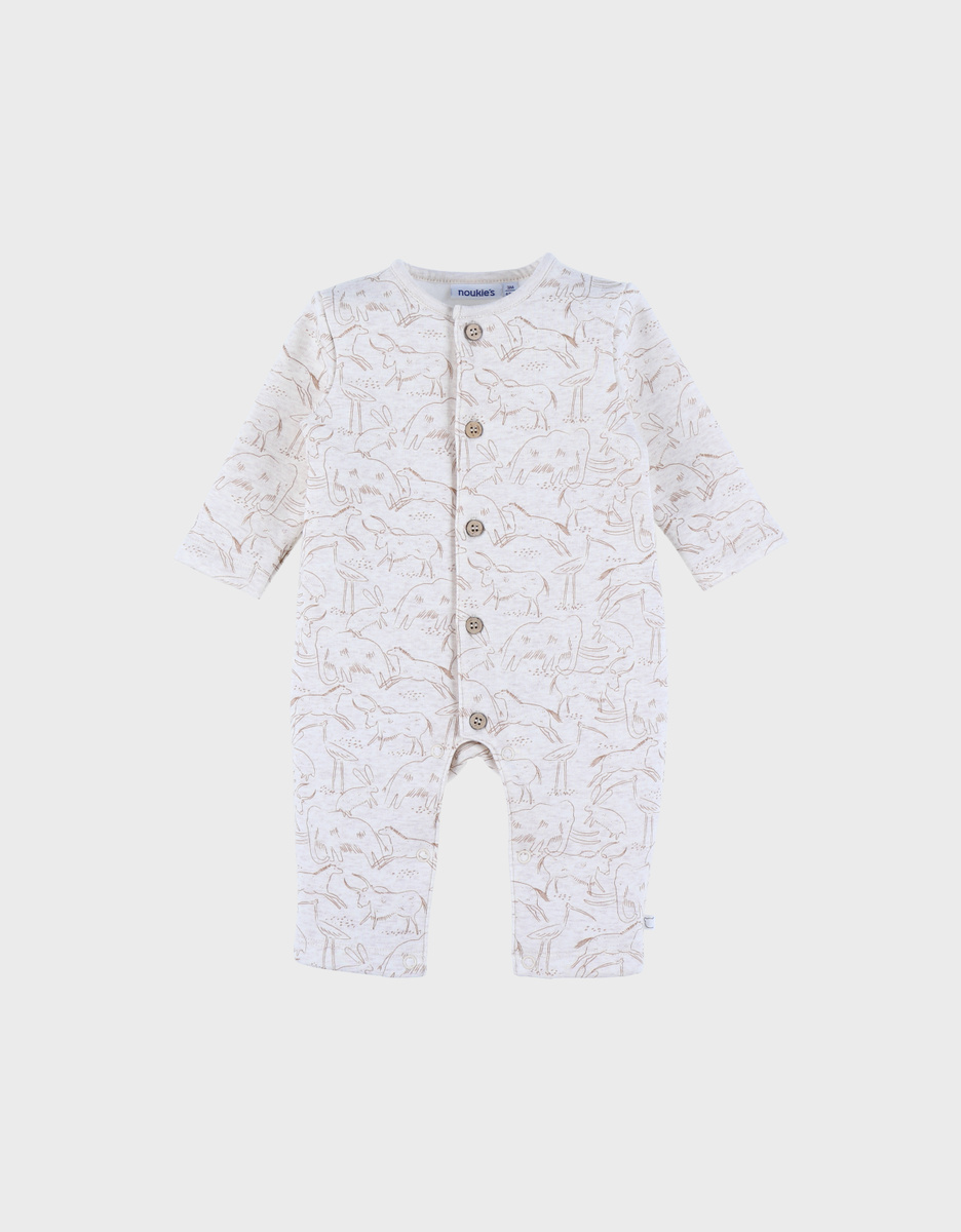 Combinaison en Sweatoloudoux® à imprimé mammouth