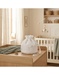 Portable organizing basket, organic cotton