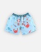 Swimming shorts with dual protection, aqua