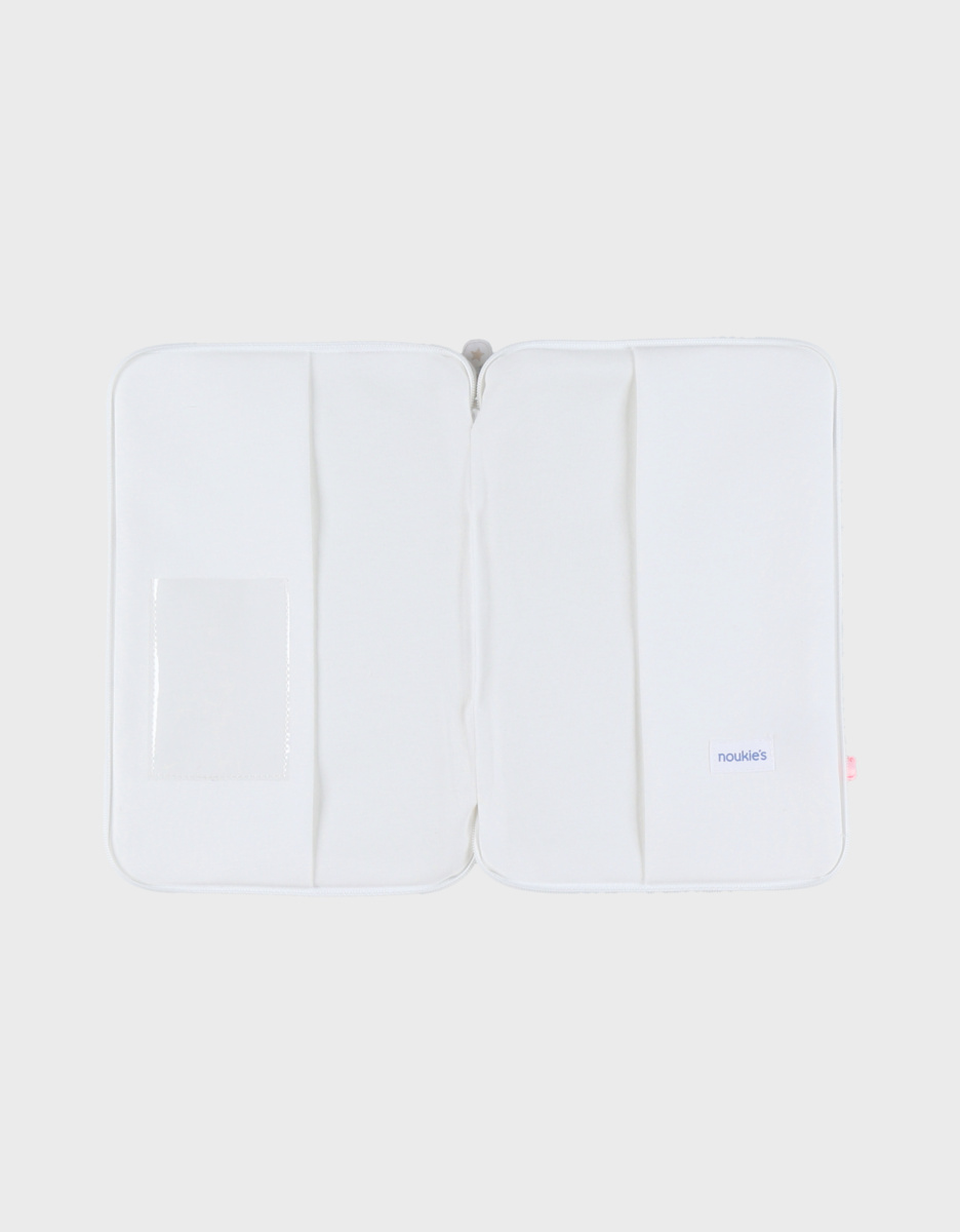 Health record cover, organic cotton muslin