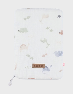 Health record cover, organic cotton muslin