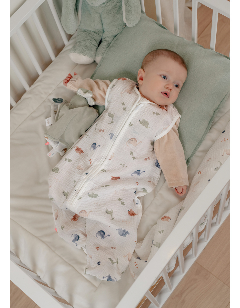 Gigoteuse en mousseline de coton bio, 1-6 mois