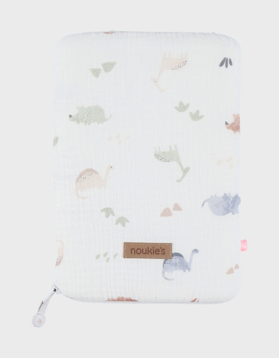 Protège carnet de santé, mousseline de coton bio