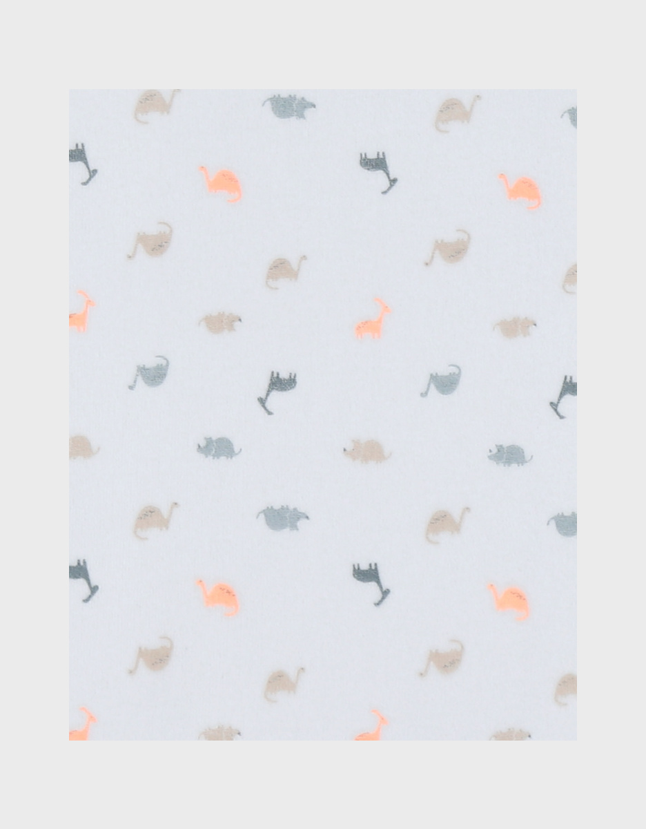 Baby pyjamas, printed velour