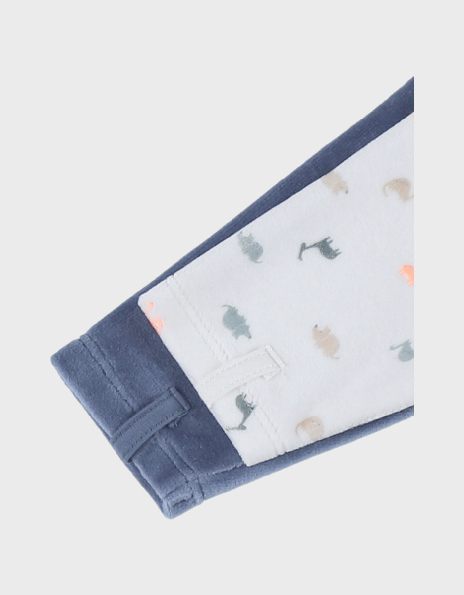 Set van 2 baby pyjama’s, velours