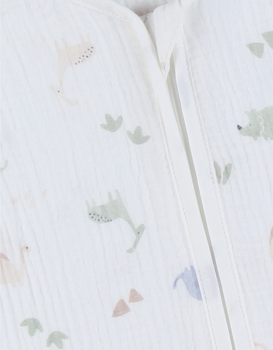 Sleeping bag, organic cotton muslin, 1-6 months