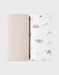 Set of 2 muslin cloths 100*100cm, organic cotton muslin