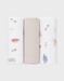 Set of 3 muslin cloths 70*70cm, organic cotton muslin