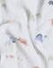 Set of 3 muslin cloths 70*70cm, organic cotton muslin