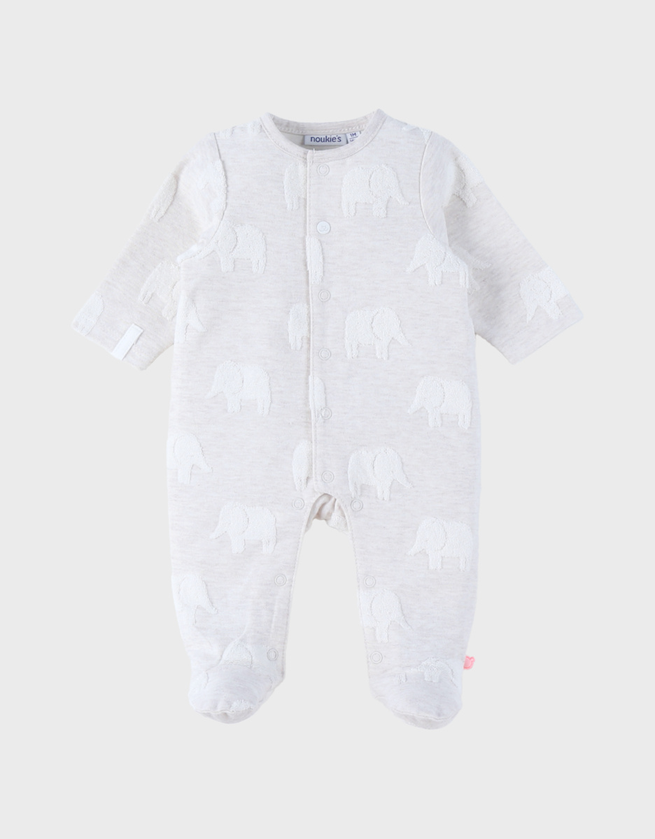 Pyjama bébé, Coton jacquard