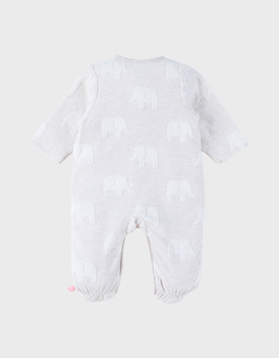 Pyjama bébé, Coton jacquard
