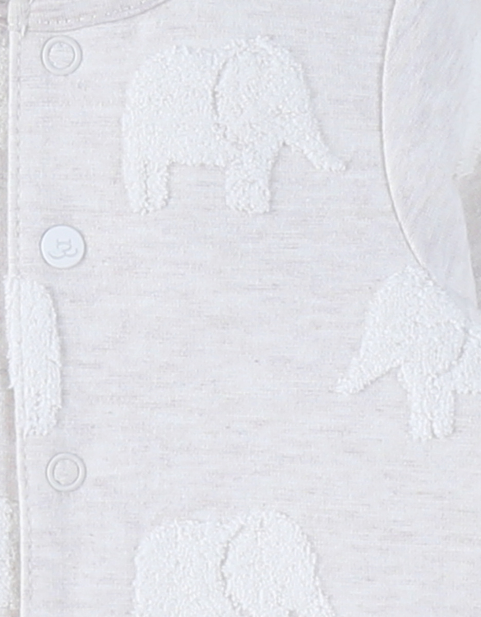 Pyjama bébé, Coton jacquard