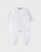 Pyjama bébé, Coton jacquard
