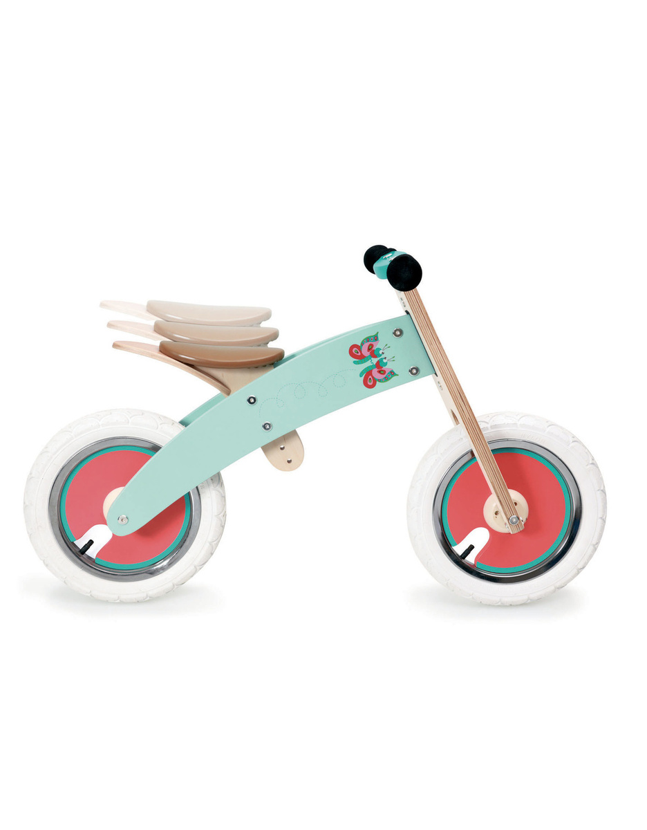 Loopfiets, vlinders