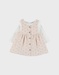 Corduroy dress and T-shirt set
