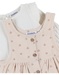 Corduroy dress and T-shirt set
