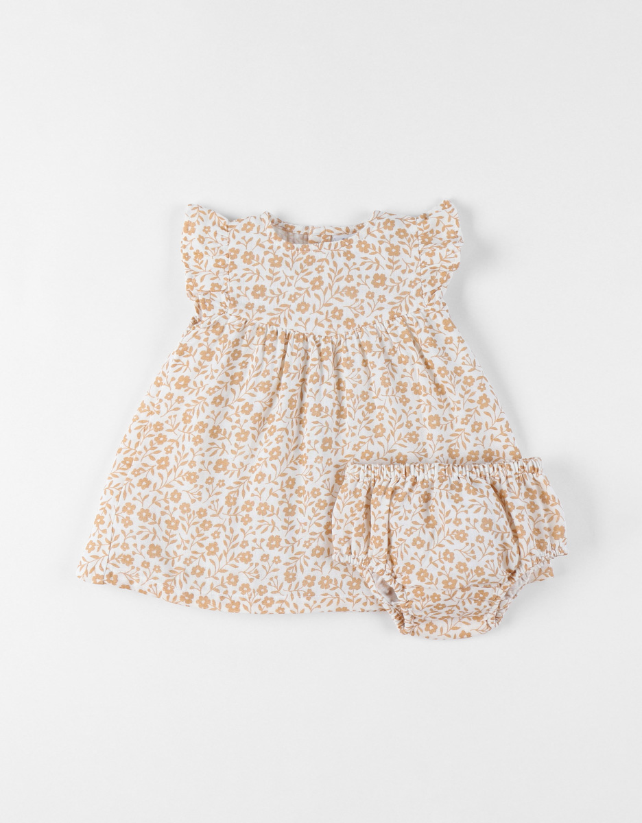 Dress with Bloomer, Cotton voile