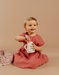 Dress with Bloomer, Cotton Muslin
