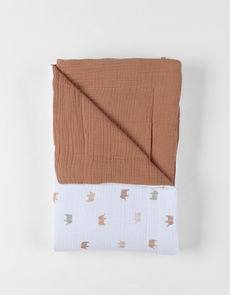 Couverture en mousseline de coton