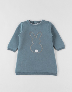 Knit dress, Rabbit