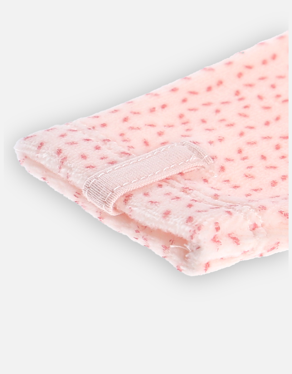 Polka dot jersey sleep-well pyjamas, pink