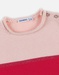 Knitted sweater, tricolor