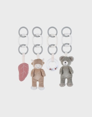 Activity toy set for play arch – Fluffy, Orso & Lily
