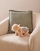 Fluffy activity plush in Veloudoux® and muslin beige
