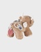 Fluffy activity plush in Veloudoux® and muslin beige
