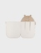 Beige Veloudoux® baby nest – Fluffy
