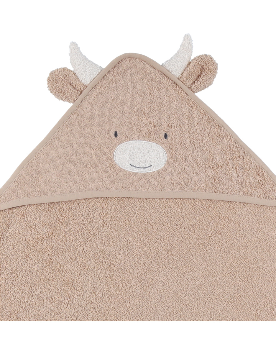 75x75cmbeige terry bath cape – Fluffy
