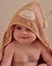 75x75cmbeige terry bath cape – Fluffy
