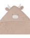 75x75cmbeige terry bath cape – Fluffy
