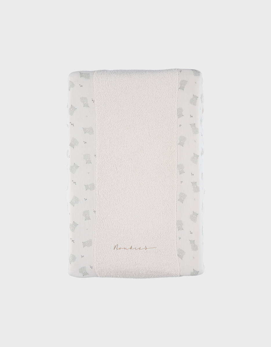 Changing mat cover in ecru – Fluffy, Orso & Lily
