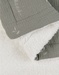 Couverture kaki en gaze coton bio 75x100 cm